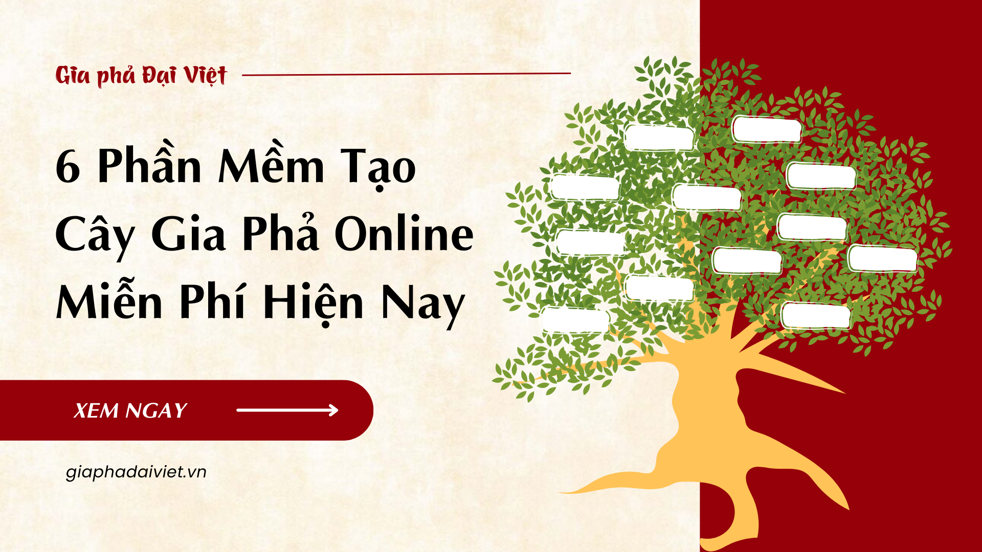 6 Phần Mềm Tạo Cây Gia Phả Online Miễn Phí Hiện Nay
