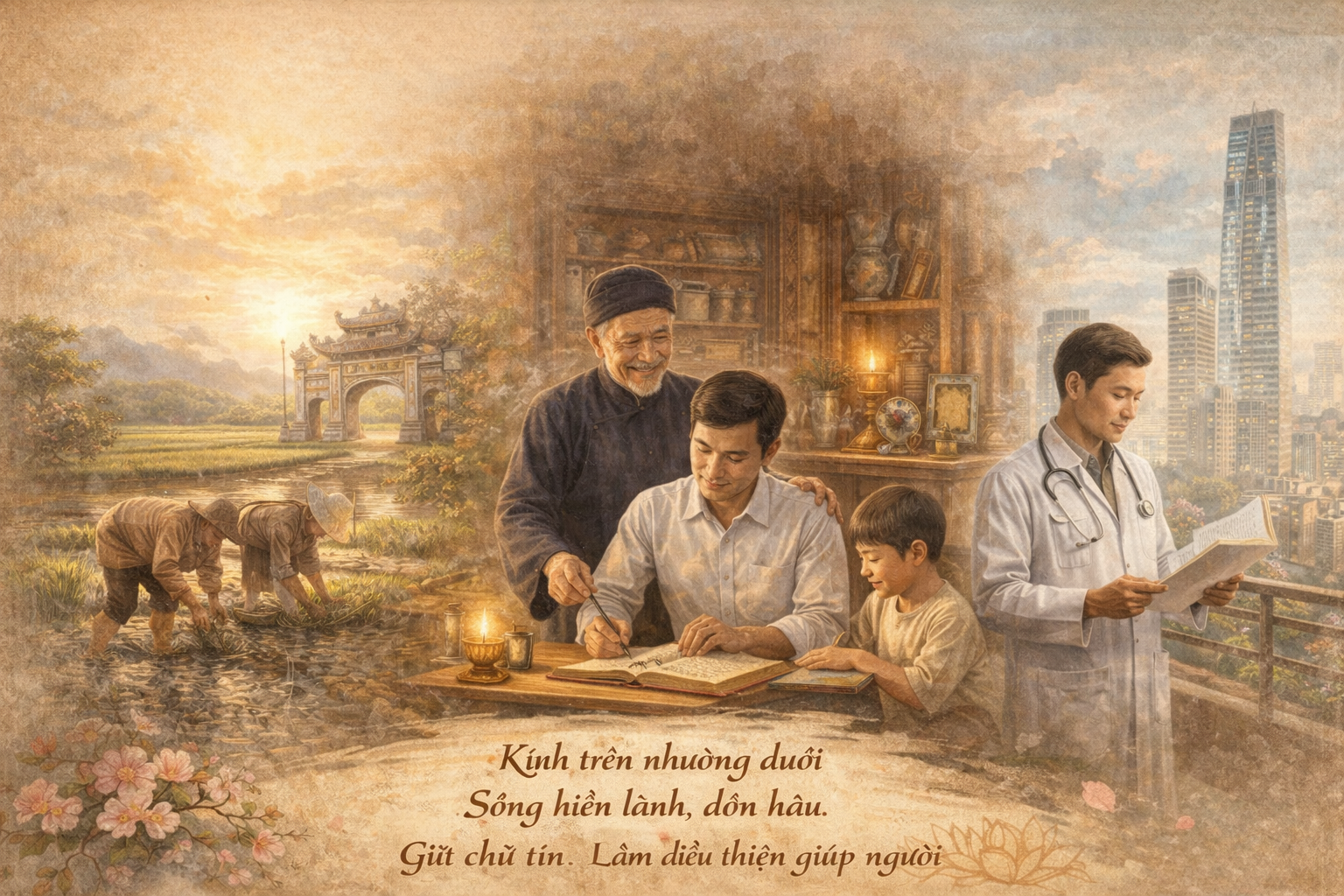 5. Thiện nguyện – việc tốt – nghĩa tình gia đình