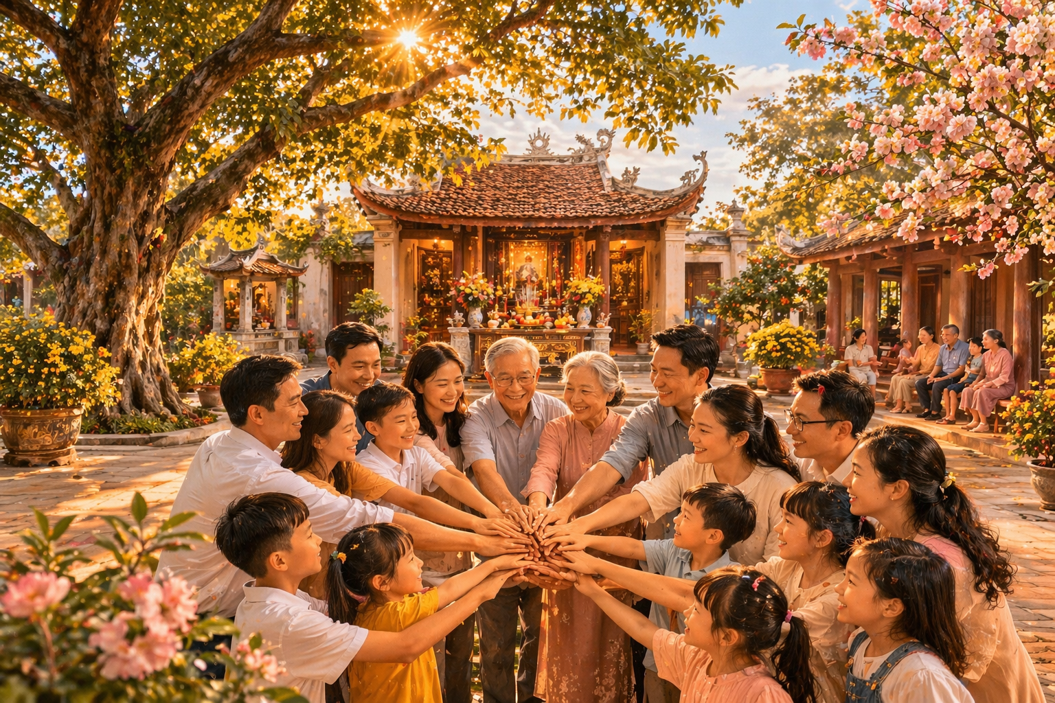 TRUYỀN THỐNG ĐOÀN KẾT CỦA DÒNG HỌ NGUYỄN