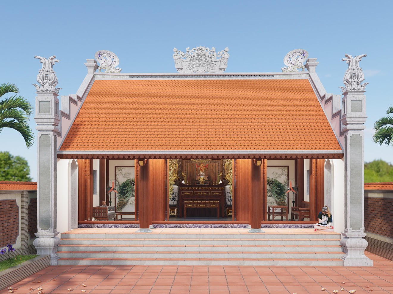 Quá trình xây dựng Nhà thờ họ Phạm- Gia Bùi