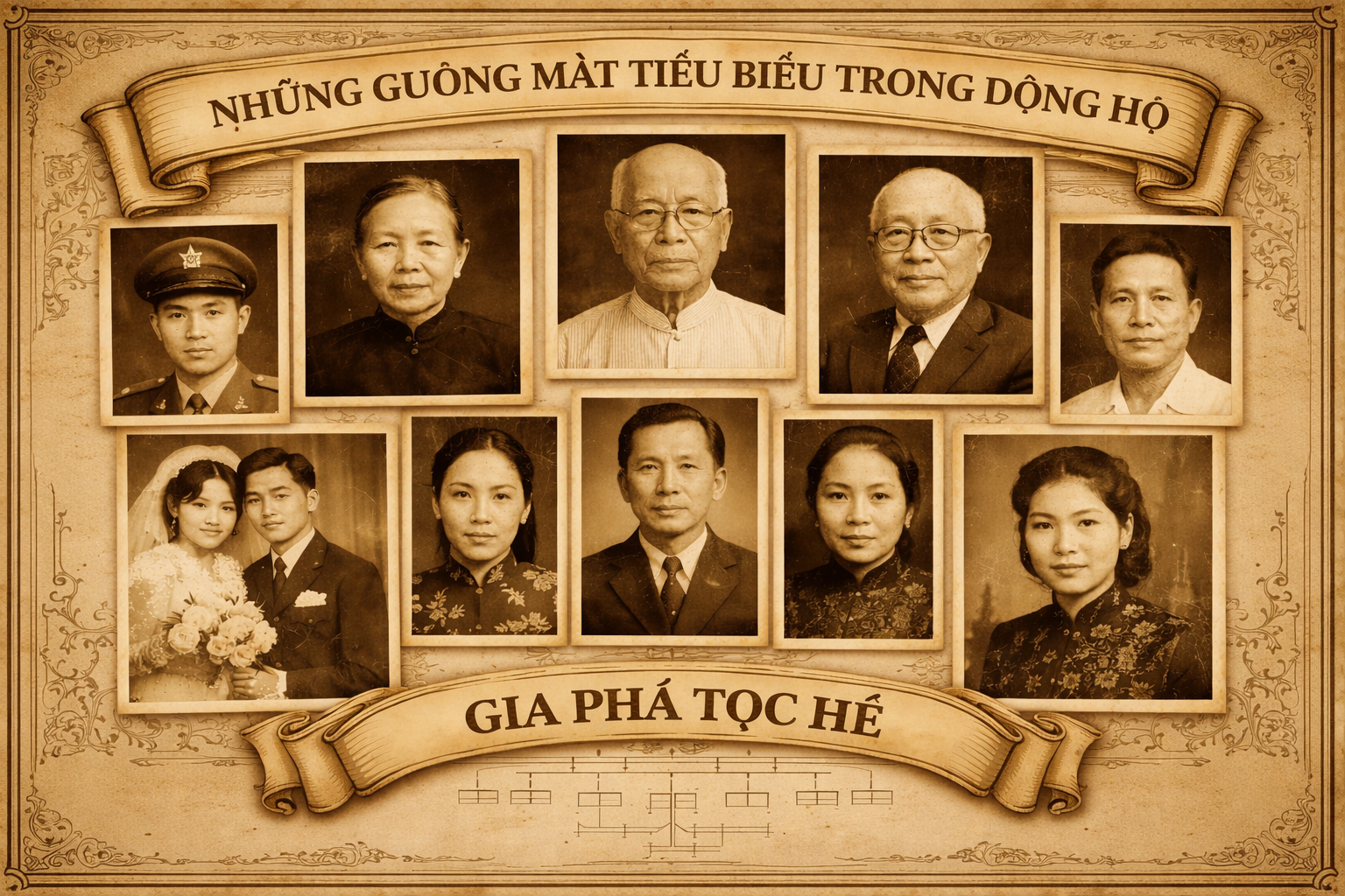 NHỮNG GƯƠNG MẶT TIÊU BIỂU TRONG DÒNG HỌ